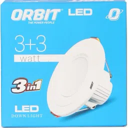 orbit led ORJB-3W JUNCTION BOX SMD [3IN1] Junction Box Ceiling Lamp image 2