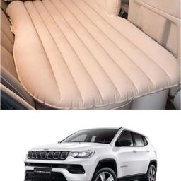 Beige Inflatable Car Bed/Two Pillows/Air Pump/Repair Kit For Jeep Compass Car Inflatable Bed Car Inflatable Bed-27