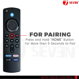 7SEVEN Bluetooth Voice Remote 3rd Gen Compatible for Amazon Fire TV Remote Control with Alexa Voice Command Remote for 3rd Generation Fire TV - Pairing Must! Amazon Fire TV Remote Controller image 3