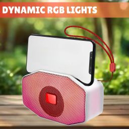 SACRO S103 Bluetooth (PORTABLE DESKTOP SPEAKER) Dynamic Thunder Sound & High Bass A385 5 W Bluetooth Laptop/Desktop Speaker-image-38