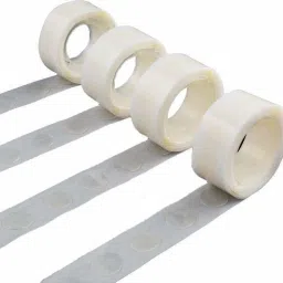 Solid 600PCS (6 Rolls) Double Sided Balloon Glue for Dots Sticker Adhesive Point Tape for Wedding, Christmas, Birthday Party, Home Decoration Balloon Bouquet-0