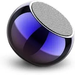 Tech Fuel Wireless Mini Electroplating Round Steel Speaker 10 W Bluetooth Speaker-image-19