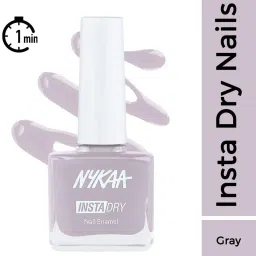 Insta Dry Fast Drying Nail Polish Mauve Message 351 Gray(9ml) Grey-image-75