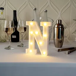 MARQUEE LED LETTER(N) Table Lamp-43