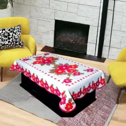 Floral 2 Seater Table Cover-image-43