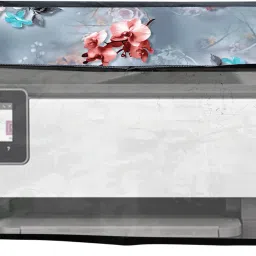 JMT Printer Cover For HP Officejet Pro 8022 All in One Printer (Grey Floral Print) Printer Cover-17