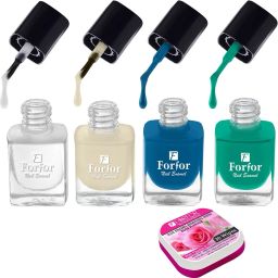 Perfect Stay Trendy Safe & Fast Dry ,Nail Art ,Glossy Finish Nail Polish Combo-image-76