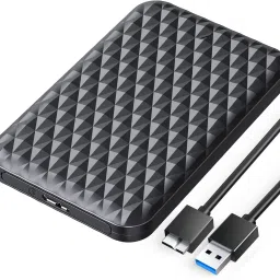 ULTRABYTES 2.5'' Hard Drive Enclosure SATA to USB 3.0 HDD Enclosure for 7/9.5mm SSD/HDD 2.5 inch Portable HDD Enclosure-11
