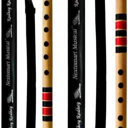 Musical Combo Flutes C Scale 6 Hole (14 Inch) & D Sharp 6 Hole (16 Inch) Bamboo Flute Bansuri with Flute Carry Bag Free Bamboo Flute-20