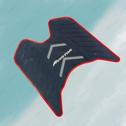 Rubber Anti Slip Backing Scooty Floor Mat CoMYTatible for Aviator Honda Aviator Two Wheeler Mat-image-11