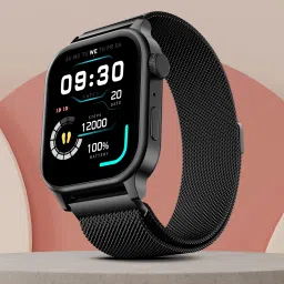 Fire-Boltt Rise Luxe Bluetooth Calling 47mm (1.85), Metal Body & Rotating Crown, 123 Sports Smartwatch-7