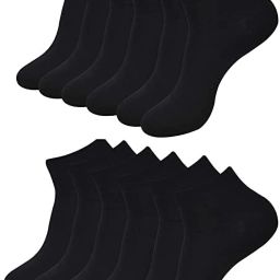 Men Solid, Self Design Ankle Length, Low Cut-image-37