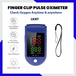 vyapt Finger Tip Oximeter Digital Pulse Reader with Color Display -Pulse Oximeter Pulse Oximeter image 3
