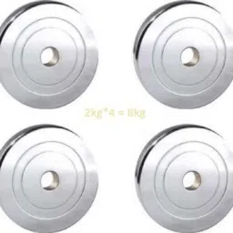 8 kg Jumbo Quality (2 KG * 4Pcs) Gym Steel Dumbbell Home Gym Combo-image-24