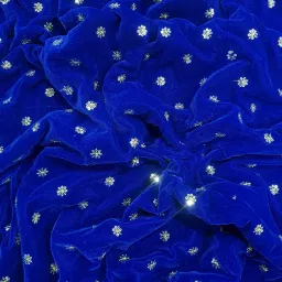 Unstitched Velvet Multi-purpose Fabric Embroidered-image-94