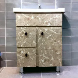 Simple Design freestanding Wash Basin Vanity Cabinet HDHMR Cabinet BEPNG3 Table Top Basin-image-13