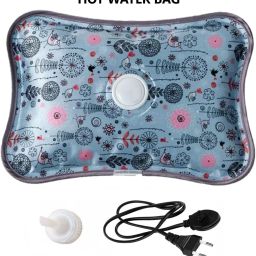 Electric Hot Water Bag with Heating Pad For Joints, Periods Pain Relief Warm Bag Electrical 1 L Hot Water Bag-image-62