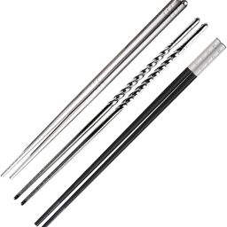 Eating, Training, Chewing, Cooking, Decorative Stainless Steel, Plastic Korean, Chinese, Japanese, Vietnamese Chopstick-image-37