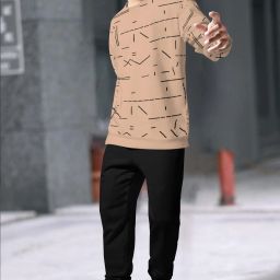Tshirt Pant Co-ords Set-image-121