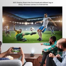 XElectron UST01 (9500 lm / 2 Speaker / Wireless / Remote Controller) Portable Ultra Short Throw Laser Projector image 4