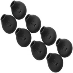 BBS DEAL 8 Pcs ( 4- Pair) New Black Earbuds cover Anti-Slip Silicone Replacement Ear Tips U EO-BG920 Bluetooth Earphone Silicone replacement In The Ear Headphone Cushion-26