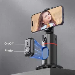 EVAAENTERPRISES P02 Gimbal Stabilizer (360 Degree Rotation) 2 Axis Gimbal for Mobile, Camera-16