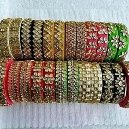 tanisha fashions Beads Multicolor Kundans Stones (pcs4 Square, Round, Eye & S Shapes 25 GMS Each) image 2