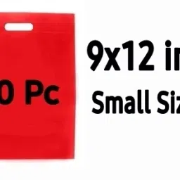 9x12 inch , D Cut Cloth Carry Bag, Shopping Bag, Grocery Food Carry Bag Pack of 50 Grocery Bags-image-12