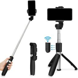 ZmiZc Bluetooth Selfie Stick with Wireless Remote And Extended Tripod Stand Bluetooth Selfie Stick-image-93