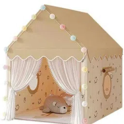 Tent House for Kids Happy Castle Play Tent House toys for boys and girls(Big)-image-6