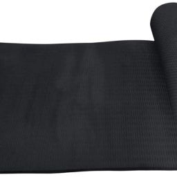 EcoFriendly Exercise Gym & Yoga Mats 4mm Black For Men & Women Black 4 mm Yoga Mat-image-23