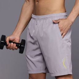 hrx by hrithik roshan Solid Men Grey Sports Shorts-picture-33