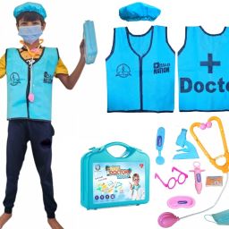 Doctor Dress Roleplay Doctor Kit Toys Medical Tool Kit for Kids 4 to 12 Years-23