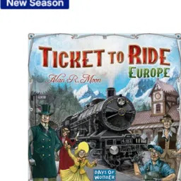 zuuluzrs Ticket to Ride Europe Board Game For 2 to 5 players Board Game Accessories-picture-47