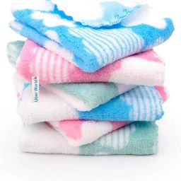 Uber World Hanky for Women | Hanky of Kids | Cotton Handkerchief | Sky and Cloud ["Multicolor"] Handkerchief-image-34