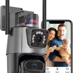 OneXsale 8MP Dual Lens 4G Sim Base CCTV Camera Auto Tracking AI Human Detection Security Camera-image-26