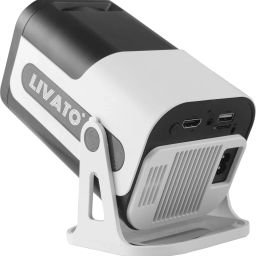 Livato HY320 Mini|4K Support|Native 720P|Android 13|Dual-Band WiFi & BT|Auto Keystone (5000 lm / 1 Speaker / Wireless / Remote Controller) Portable Projector-image-63