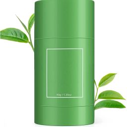 Green Tea Mud Mask Deep Cleaning Oil Control Moisturizing Face Shaping Mask-82