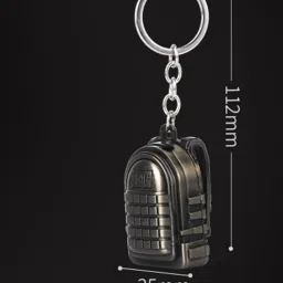 triangle ant PUBG Game Level 3 Armor Backpack Bag Key chain. PUBG Level 3 Armor Backpack Bag Shaped Lighter with Key Ring - Pocket Lighter Pocket Lighter Pocket Lighter Pocket Lighter image 4