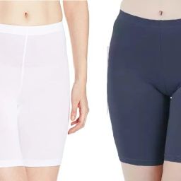 Pack of 4 Solid Women Multicolor Cycling Shorts-image-72