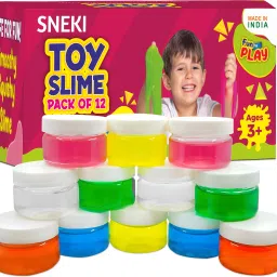 (12 Slime Kit)Toys jelly slime putty clay toys kit set pack for girls kids Jelly Multicolor Putty Toy-17