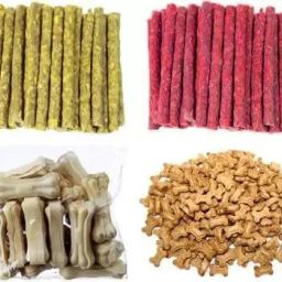 Chickens Munchy & Mutton Munchies Chew Sticks+Calcium Bone+Biscuit Chicken, Mutton, Beef, Egg Dog & Cat Chew-14