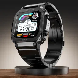 Fire-Boltt Retro 39.1mm (1.54) Display, Bluetooth call, Voice Assistance, Steel Straps Smartwatch-19