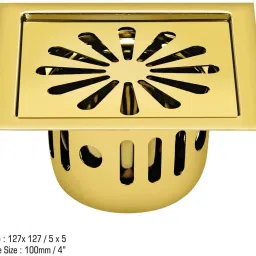 Floor Stainless Steel Push Down Strainer-image-60