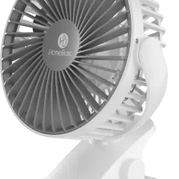 HOMEBASIC Rechargeable Mini Clip Fan, 3 Speed USB Fan with 360° Rotation, 3400 RPM Silent Brushless Motor USB Fan-8