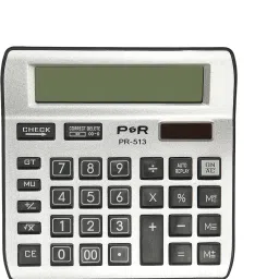 PR-513 Calculator Desktop PR-513 Check & Correct Large LCD Display BasicCalculator-27