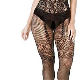Women Textured Stockings-14