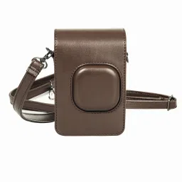 Zikkon Protective Case for Fuji instax mini liplay Camera with adjustable neck strap quick detachable PUCamera Bag-5