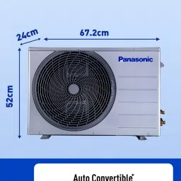 panasonic 2024 Model 1 Ton 3 Star Split Inverter AC with Wi-fi Connect- White image 5