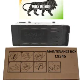 Krishna Toner (Make in India) C9345 Maintenance Box for epsn Et-5800 L18050 L8050 Printer Black Ink Cartridge-image-5